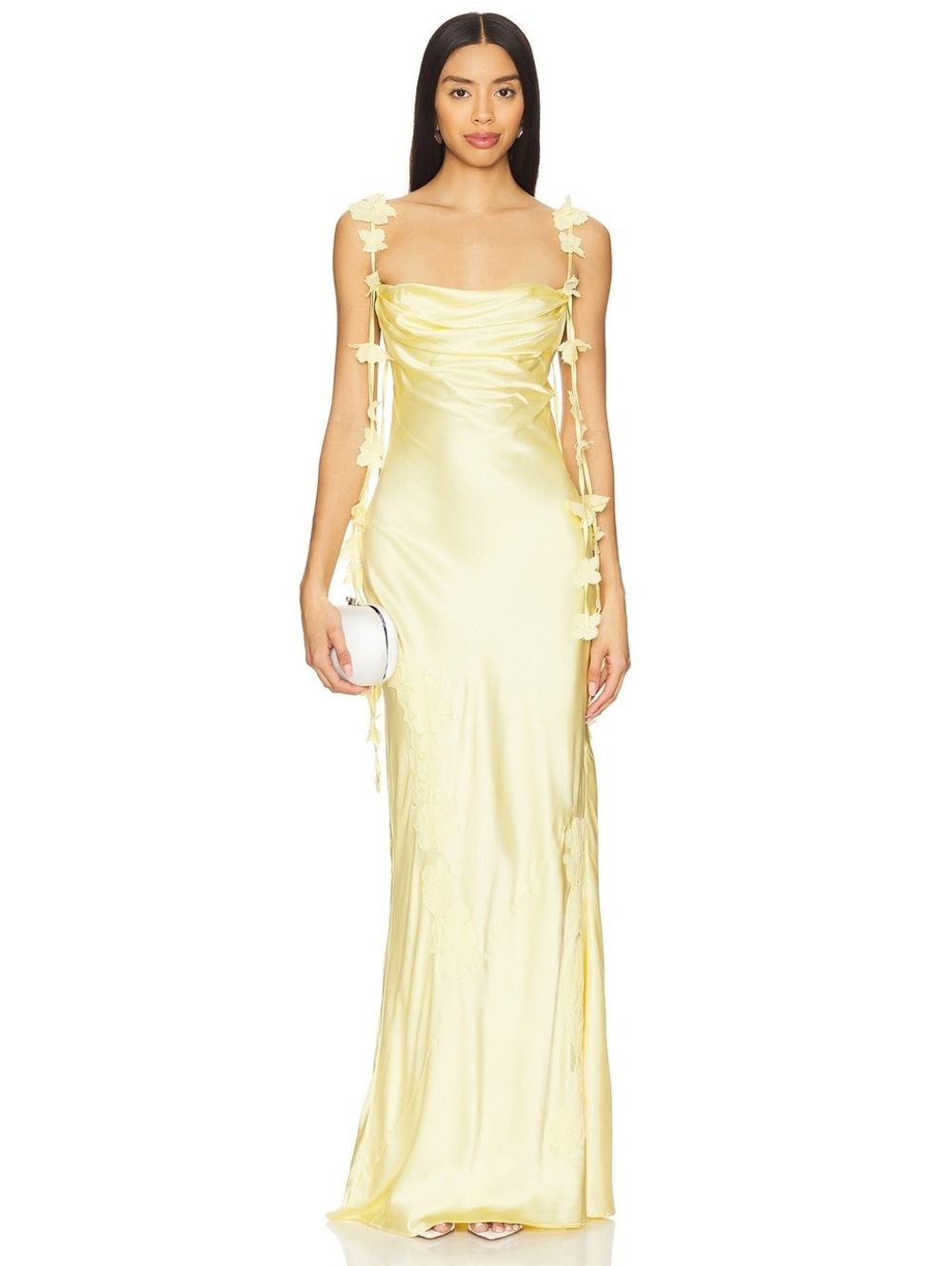 NBD Inaya Gown maxi dress butter yellow